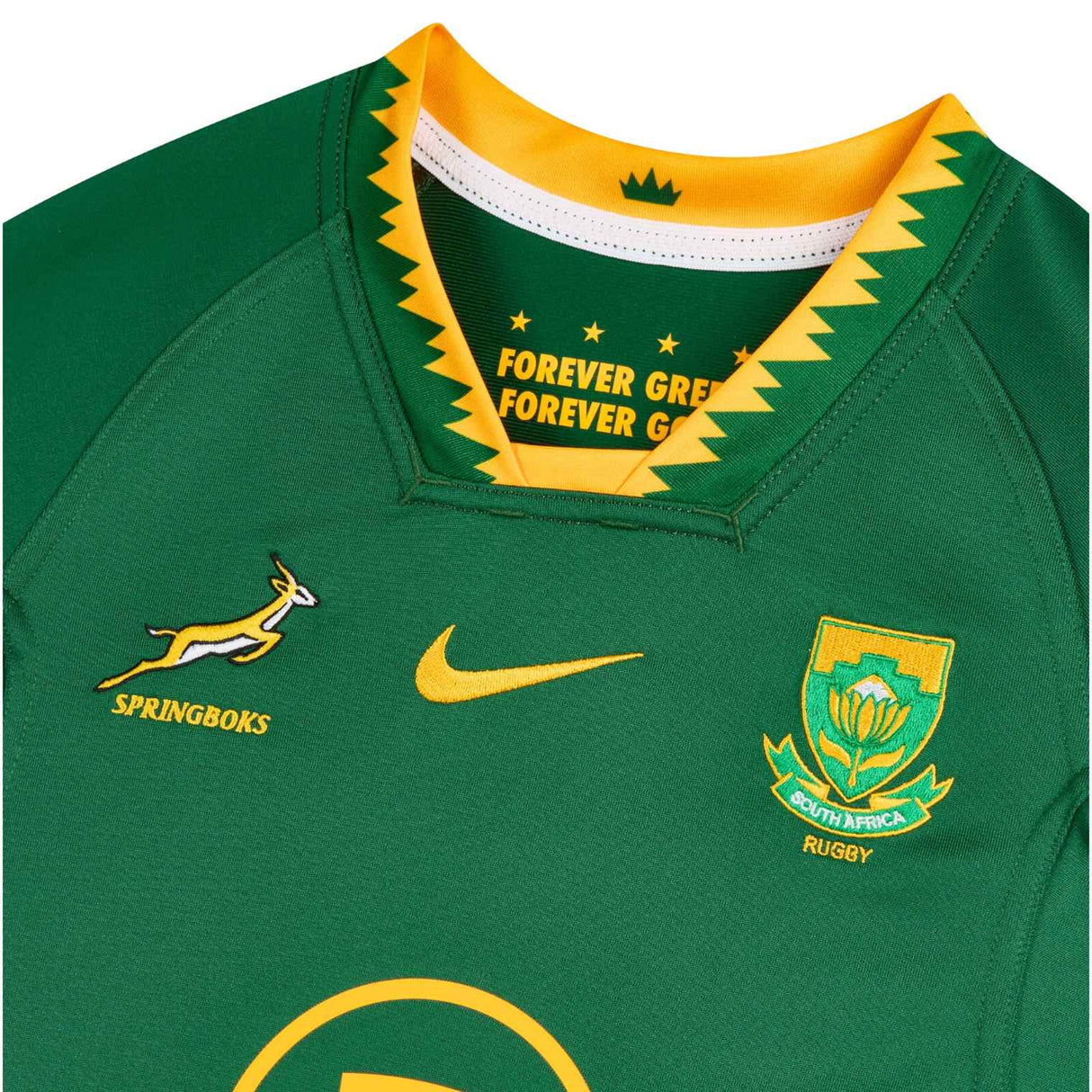 NIKE SPRINGBOKS YOUTH SS JERSEY HOME Grn