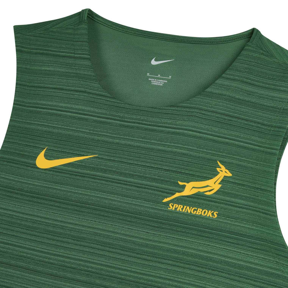 NIKE SPRINGBOKS MENS TRNING SINGLET Grn