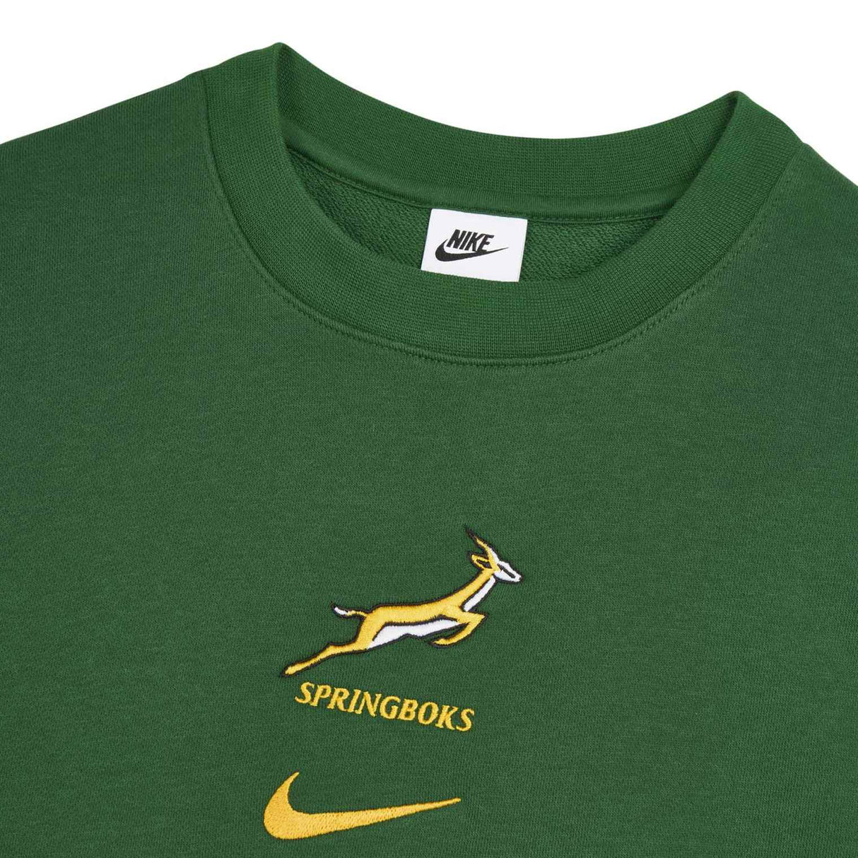 NIKE SPRINGBOKS MENS CREW FT Green