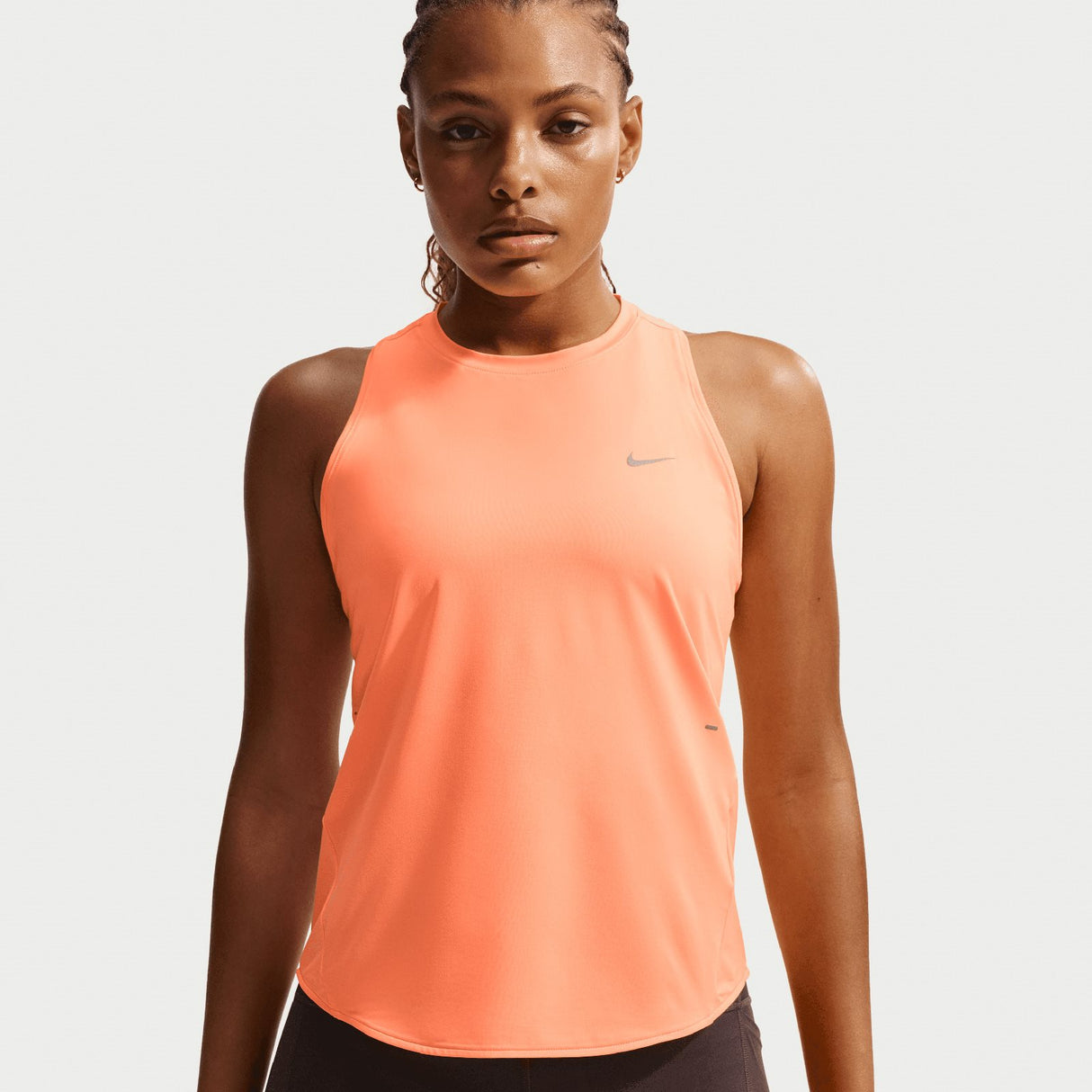 NIKE W NK SWIFT DF TANK TOP Orange