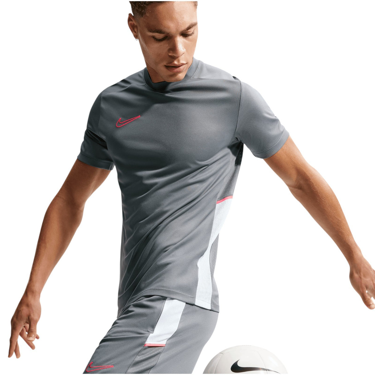 Nike Mens DF ACD25 SS TOP BR Grey