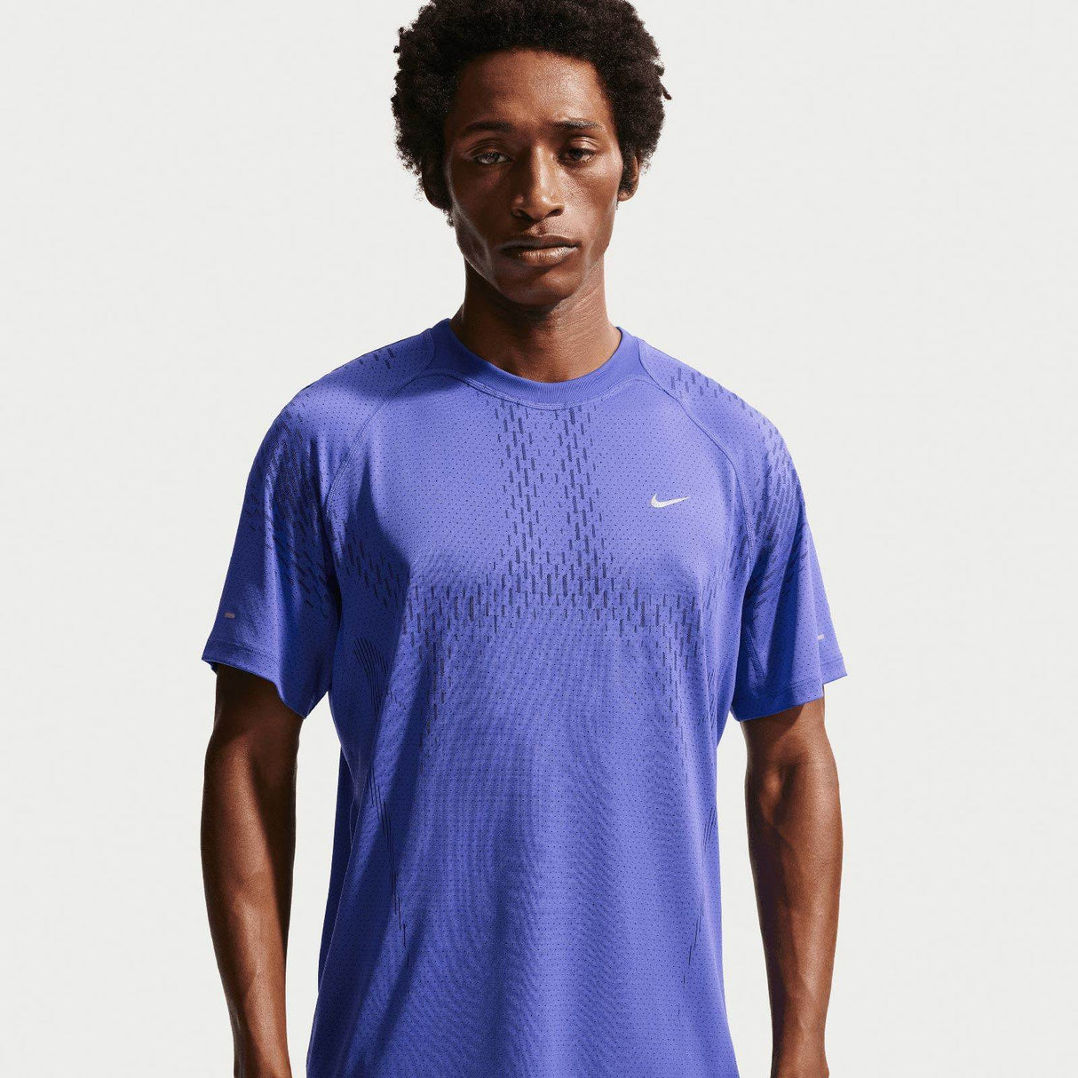 Nike Mens DFADV STRIDE NVLTY SS TOP Blue