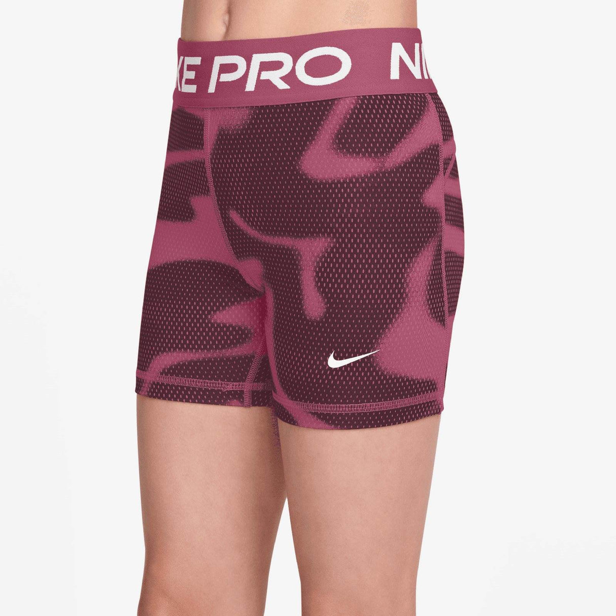 Nike Girls NP DF 3in Short AOP VNR Pink