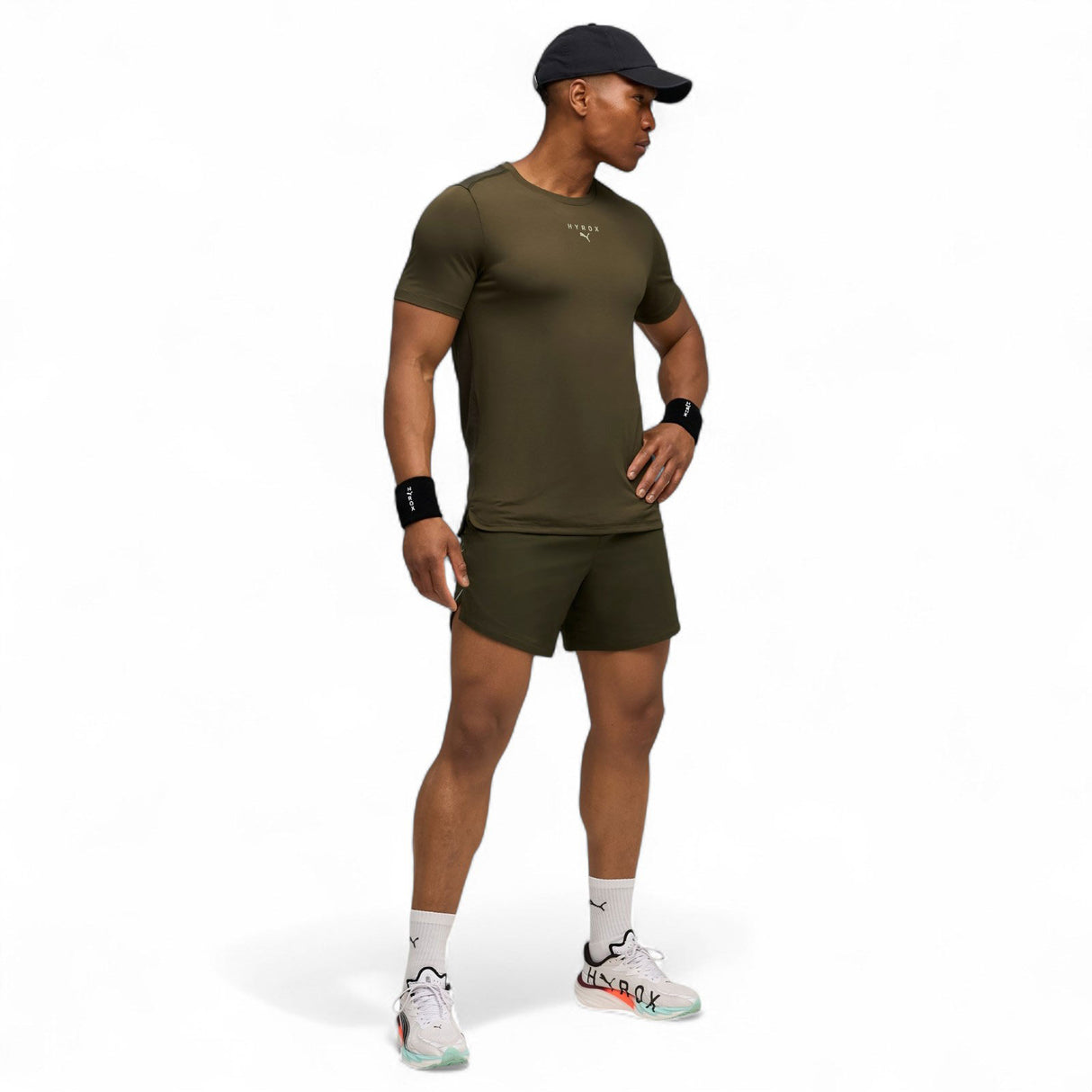 Puma M X HYROX CLOUDSPUN Thermo Tee Grn