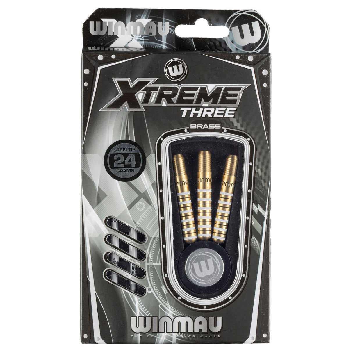 Winmau Xtreme 3 24g Steel Tip Brass Darts