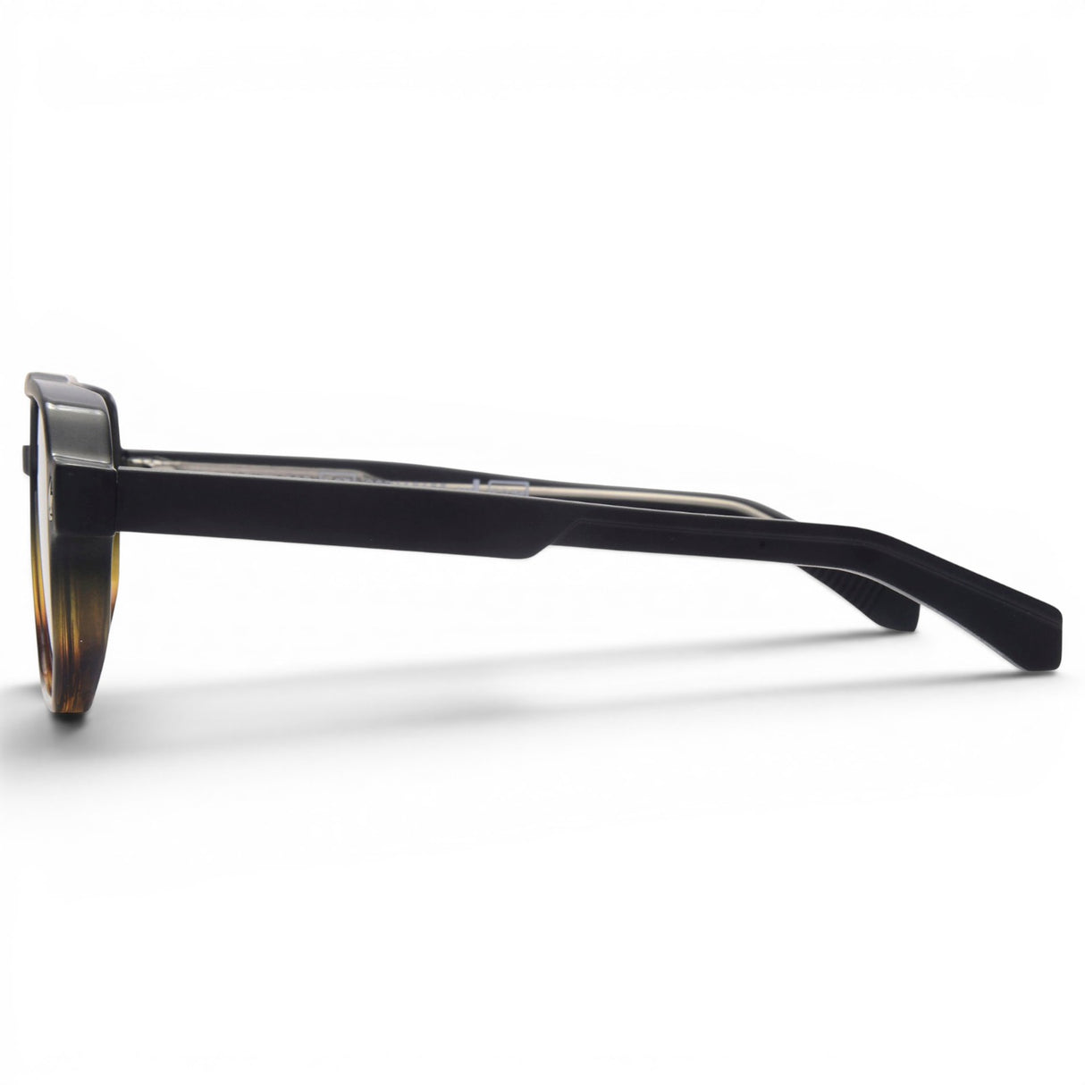 Euro Optics Shadow Demi Sunglass Blk/Pr