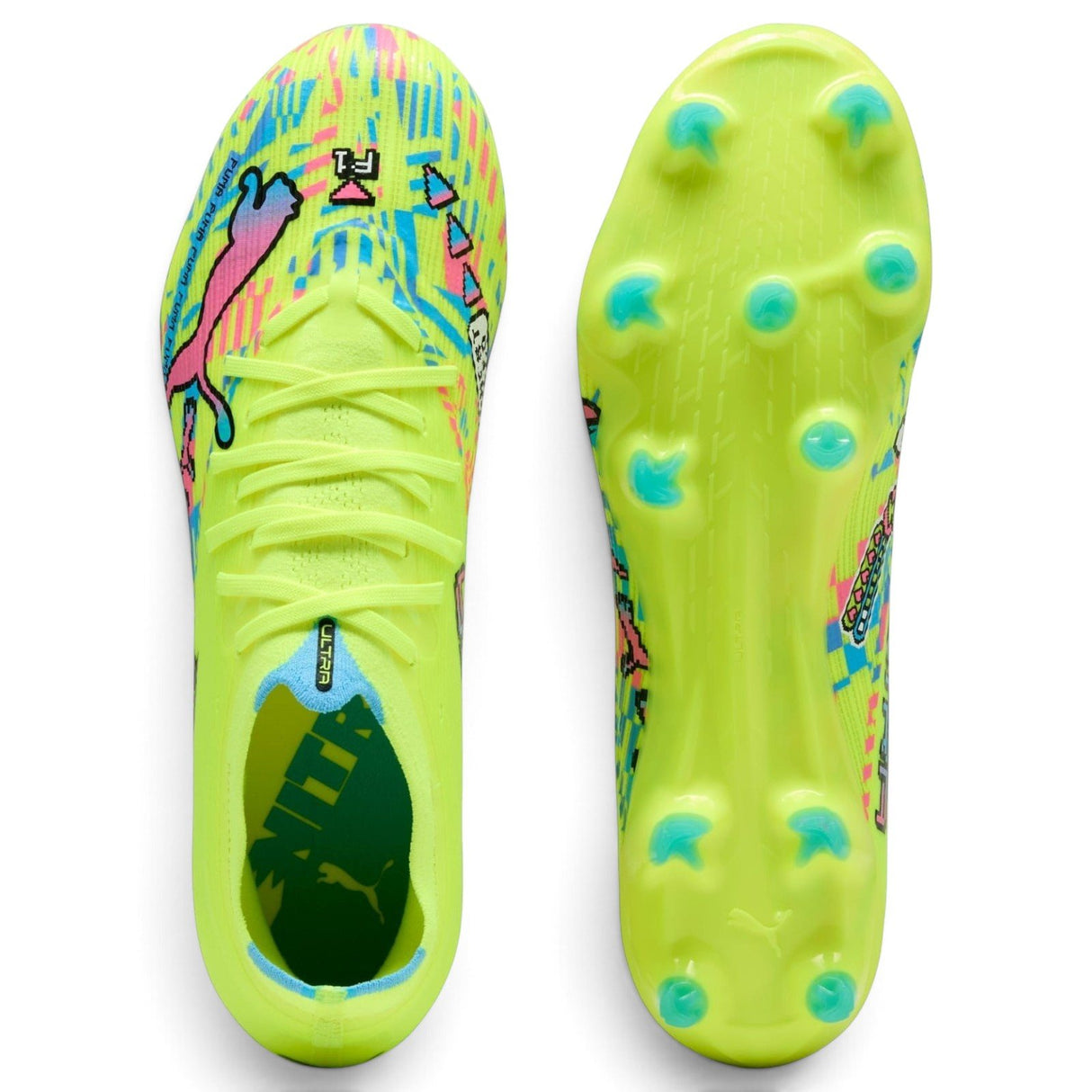 Puma Ultra Nitro 7 Match Lvl Up FG Yello