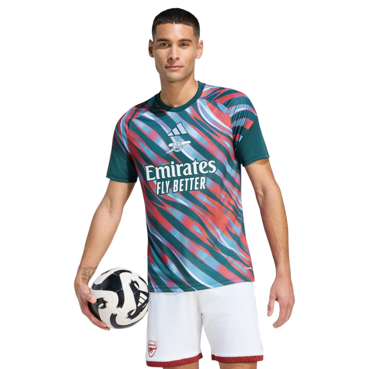 adidas Arsenal Football 2026/27 Adults Pre-Match Jersey