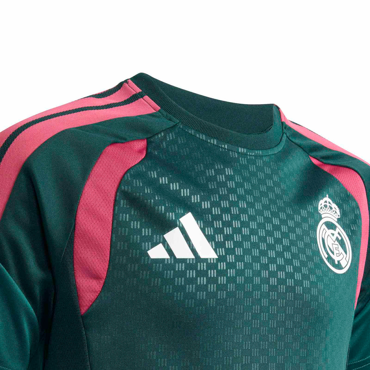 adidas Real Madrid 26 Kids Train Jsy Grn