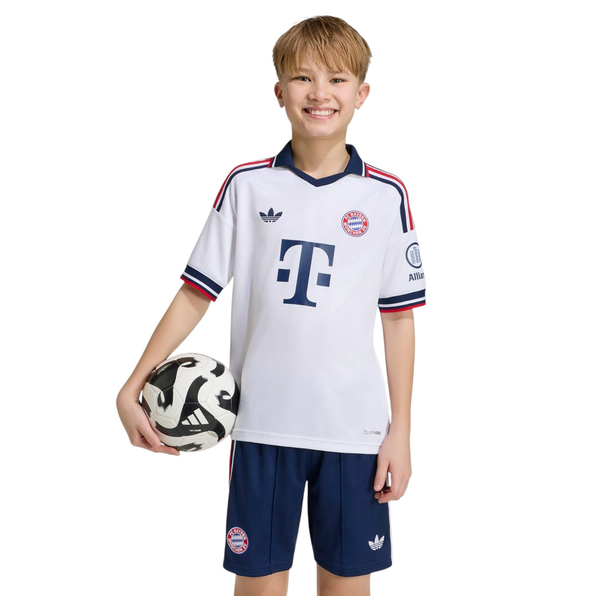adidas OG FC Bayern 26 Kid Away Jrsy Wht