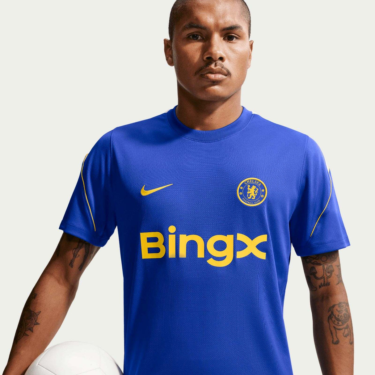 Nike CFC 26 Strike Drill Tee Blue