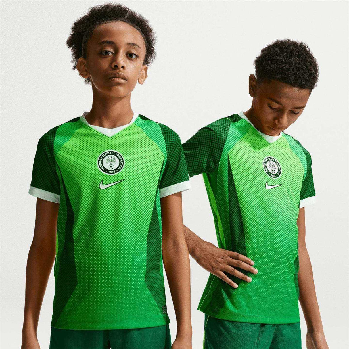 Nike Nigeria WC26 Kids Home Jersey Green