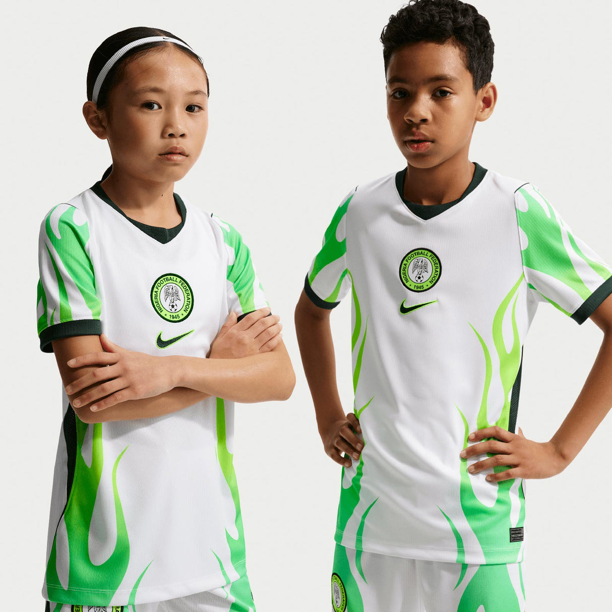 Nike Nigeria WC26 Kids Away Jersey White