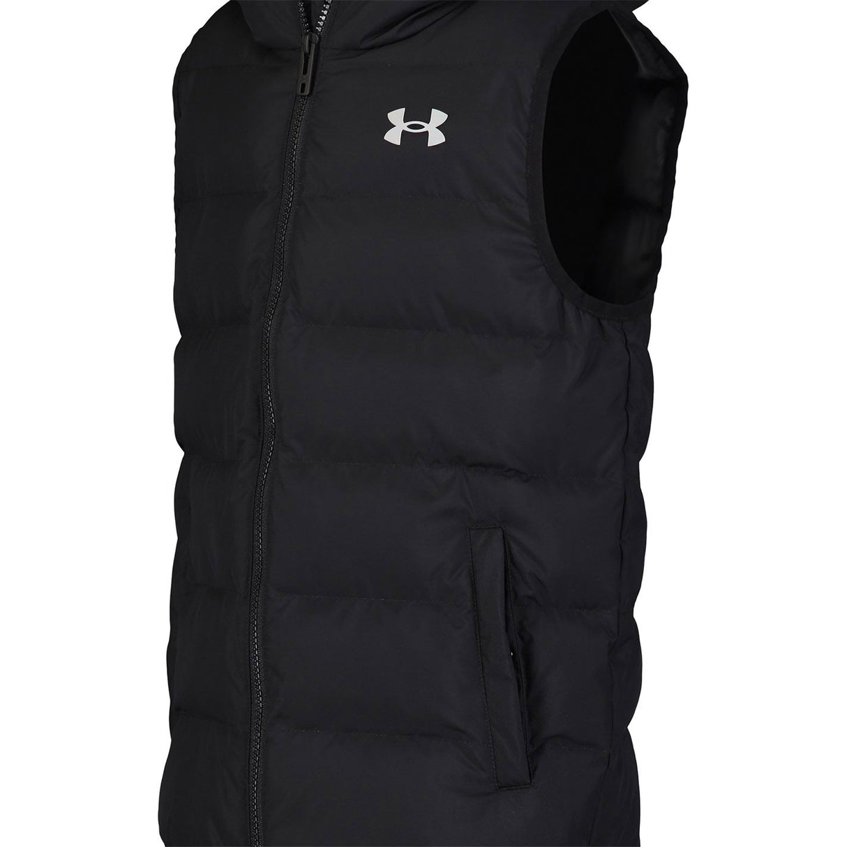 UA Boys Pronto Puffer Vest Black