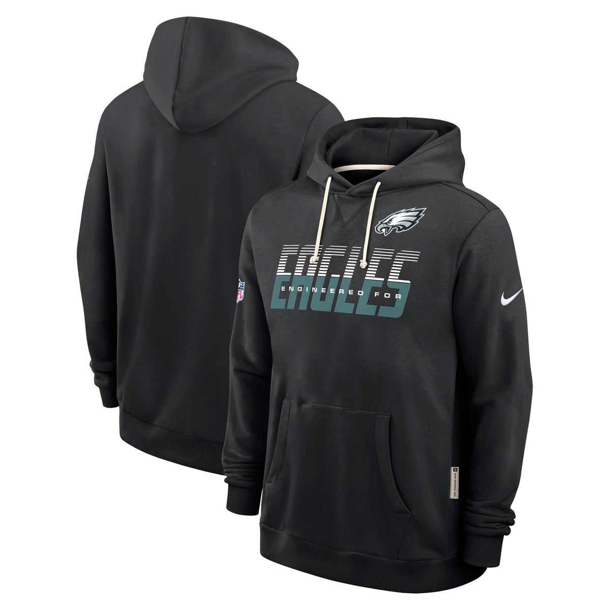 Nike Mens Eagles Dri-Fit SI Hoodie Black