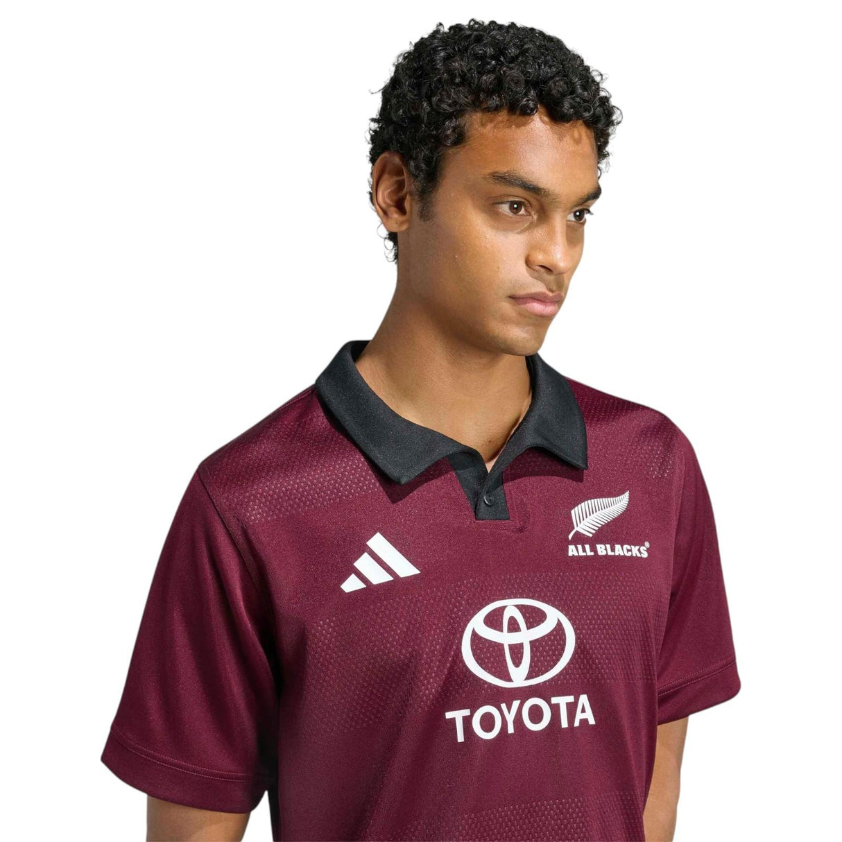 adidas All Blacks Training Jersey Maroon