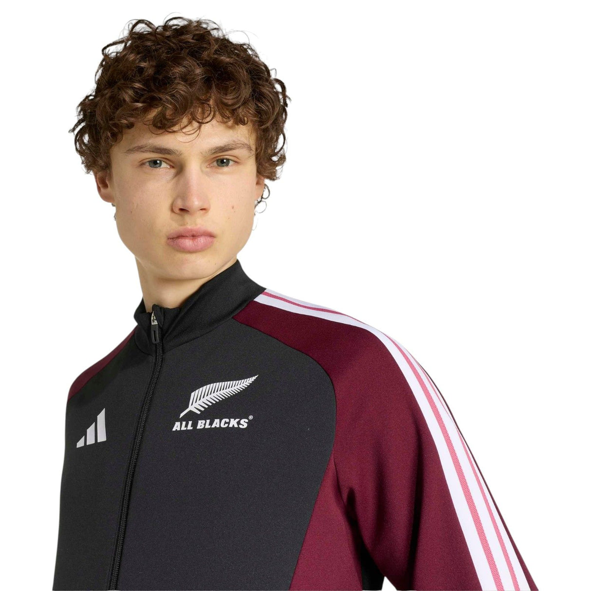 adidas All Blacks Rugby Adults Full-Zip Training Jacket