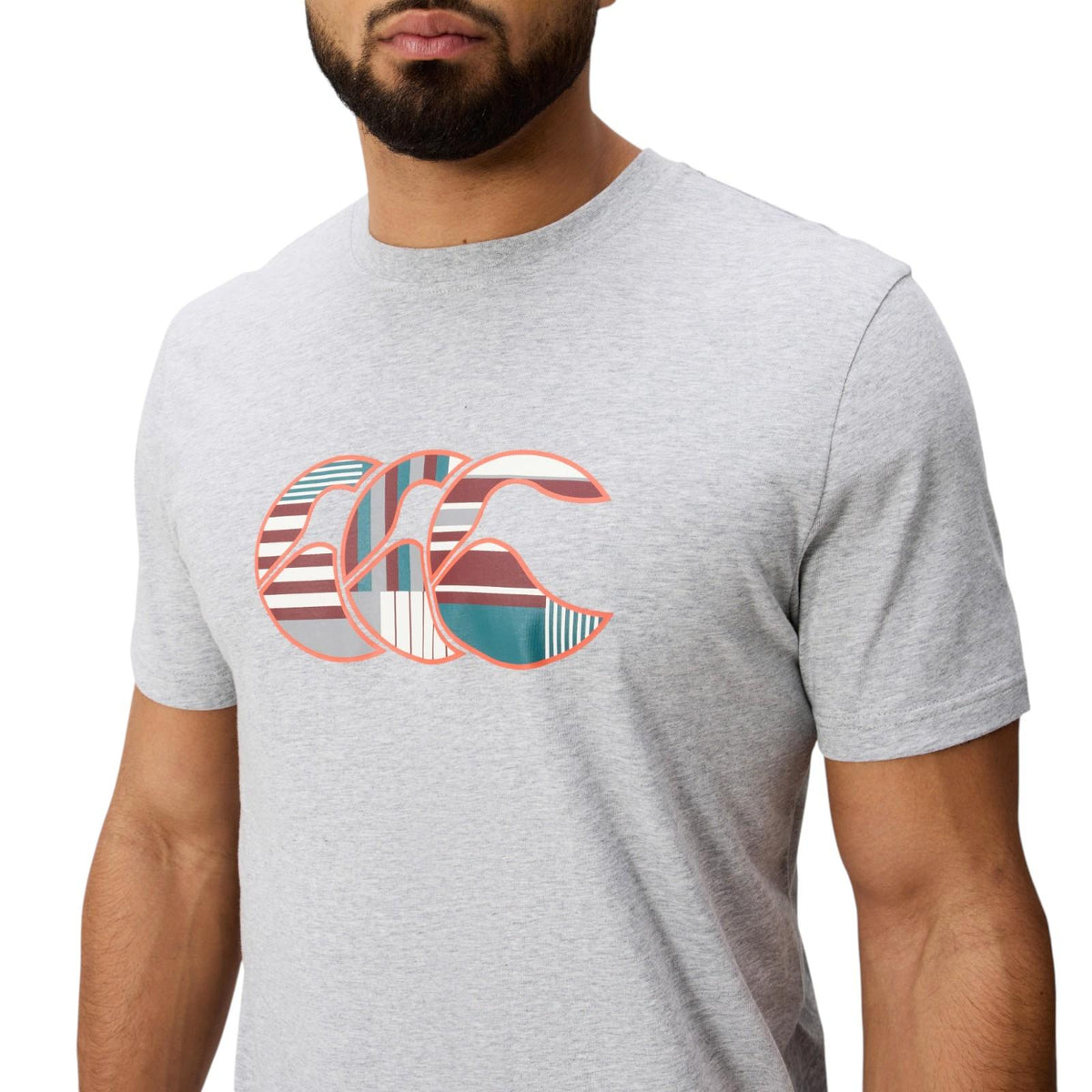 Canterbury Mens Uglies Logo Tee Grey