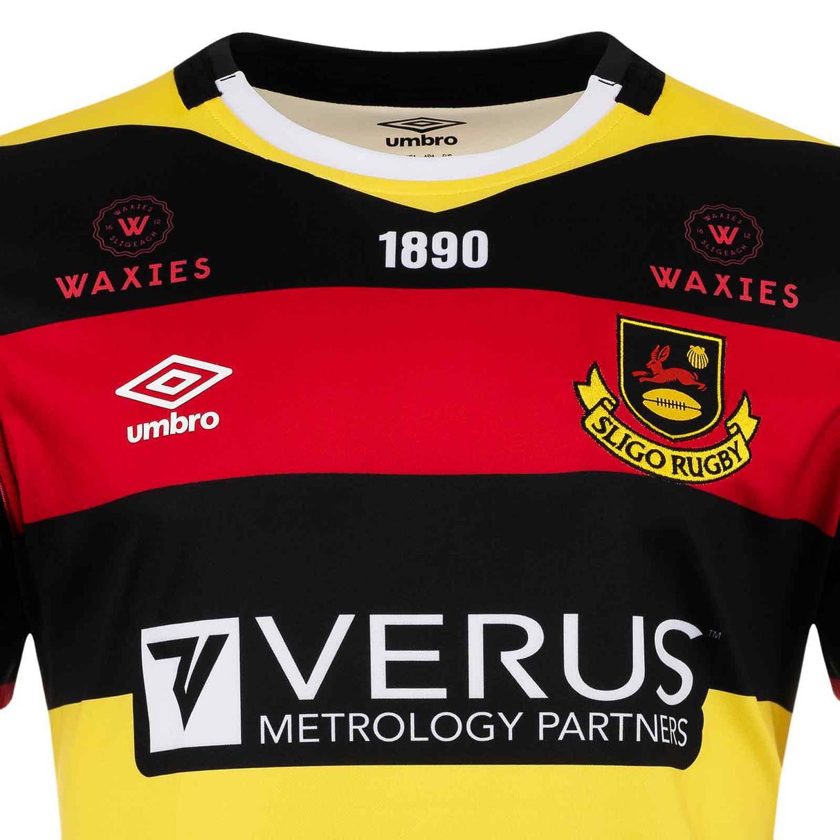 Umbro Sligo RFC Home Replica Jersey Blk