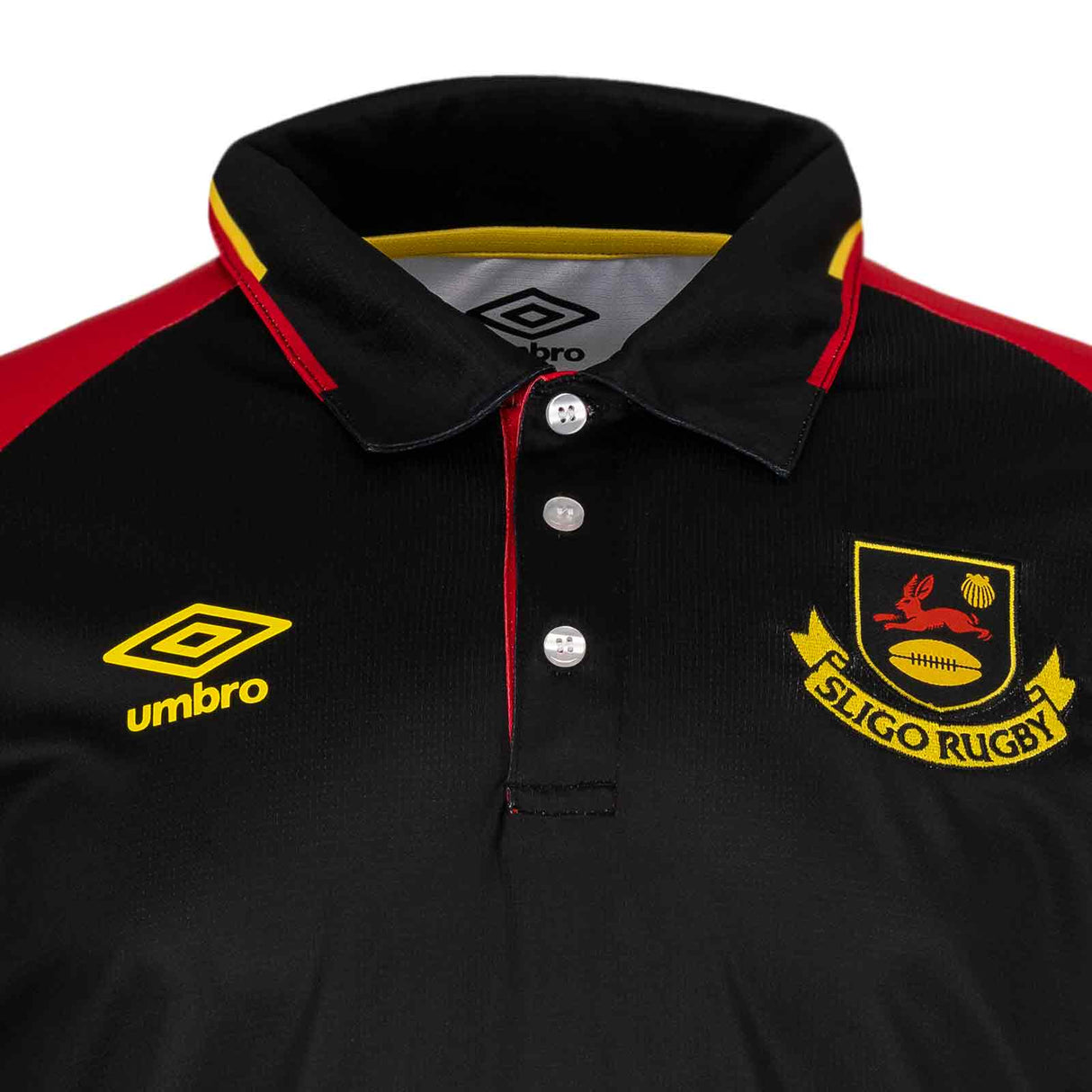 Umbro Sligo RFC Media Polo Black