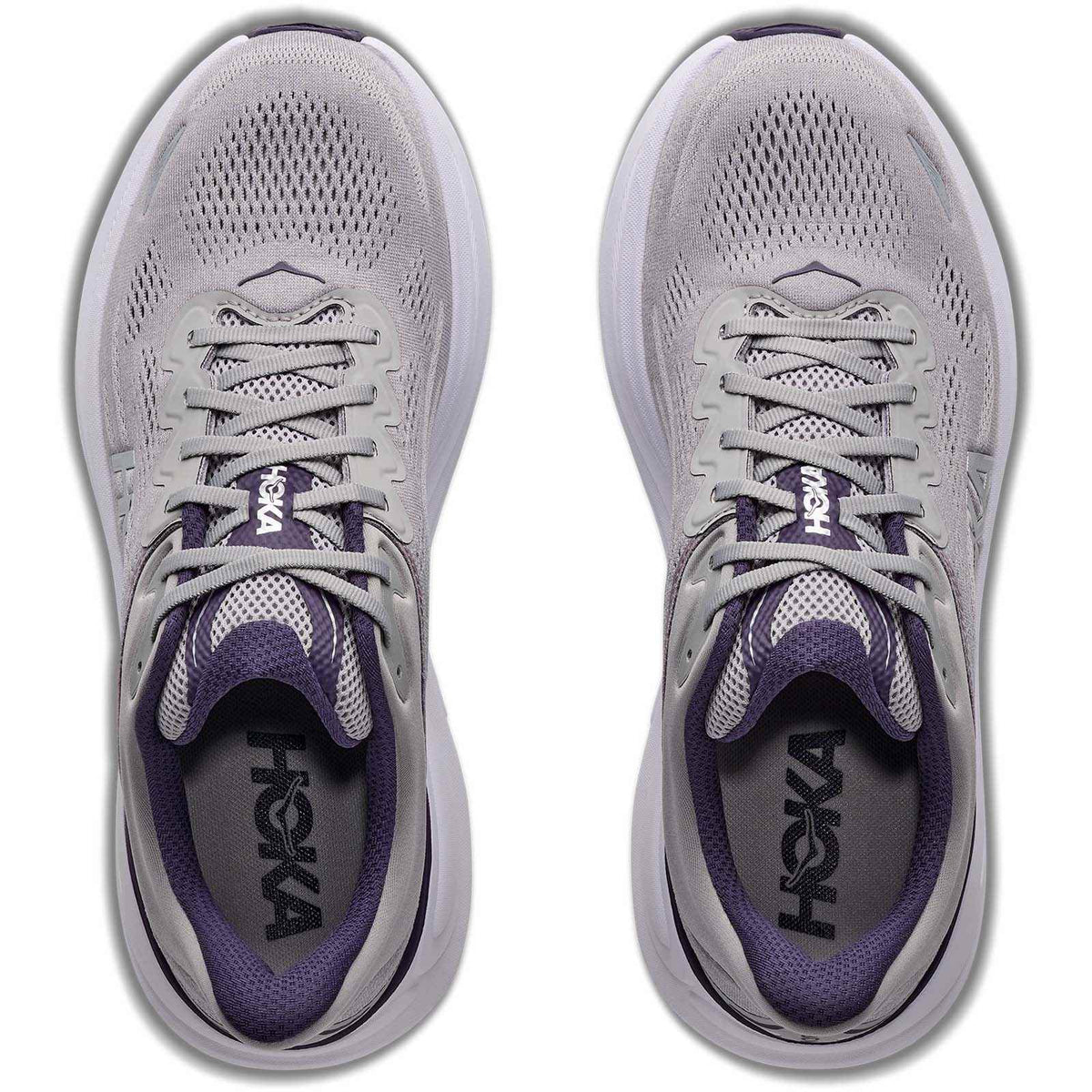 Hoka Bondi 9 Mens Grey Squid Ink