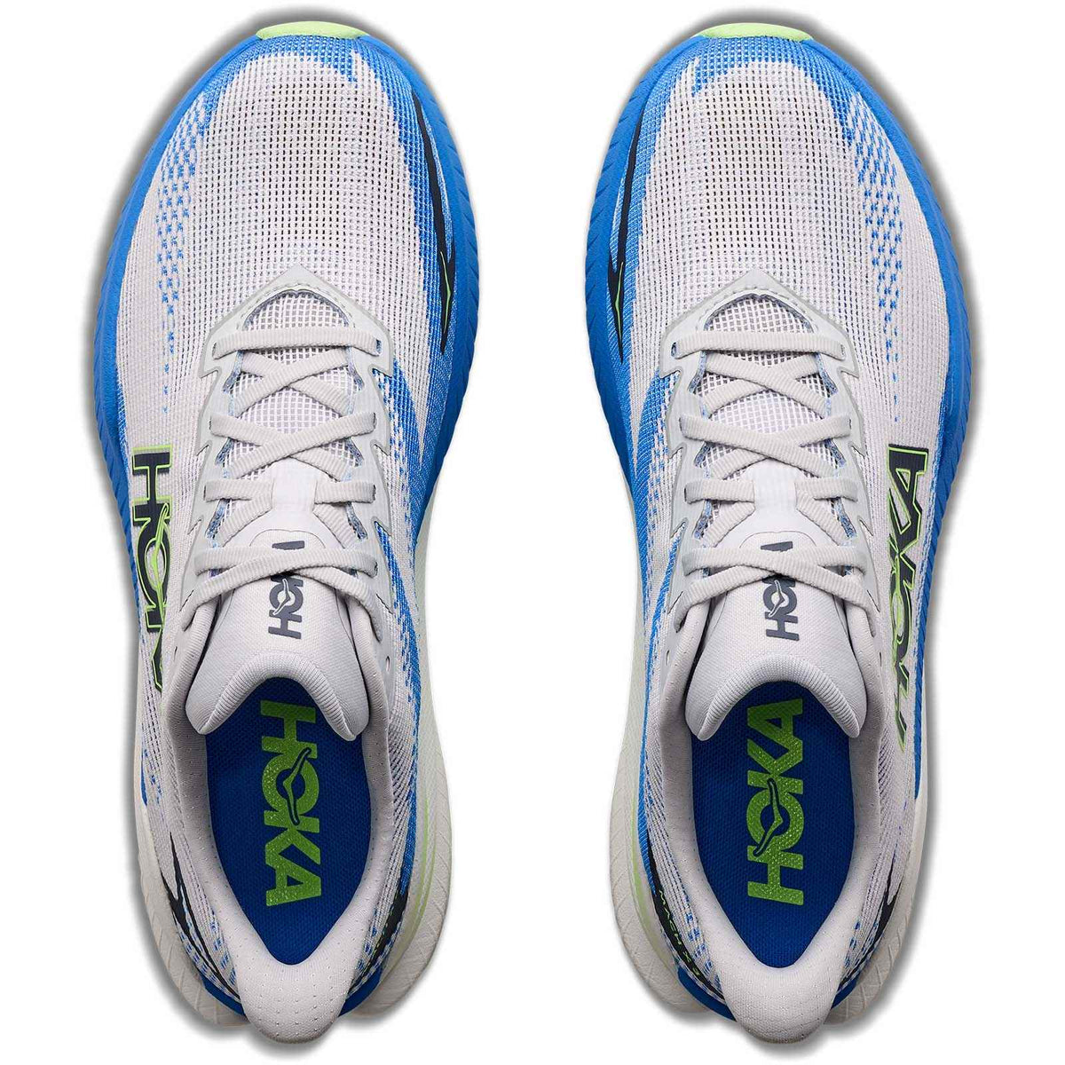 Hoka Mach X 3 Mens Grey Virtual Blue