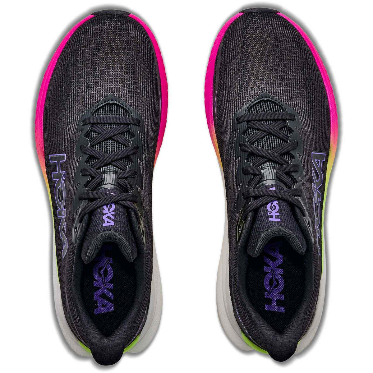 Hoka Mach X 3 Mens Black Neon