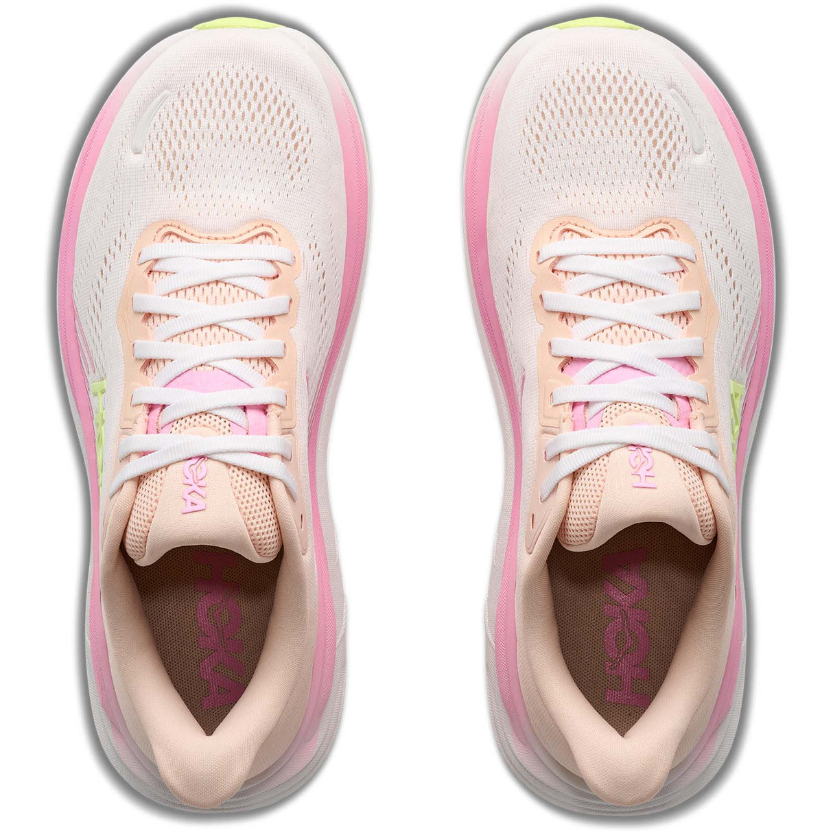 Hoka Clifton 11 Womens Tang White