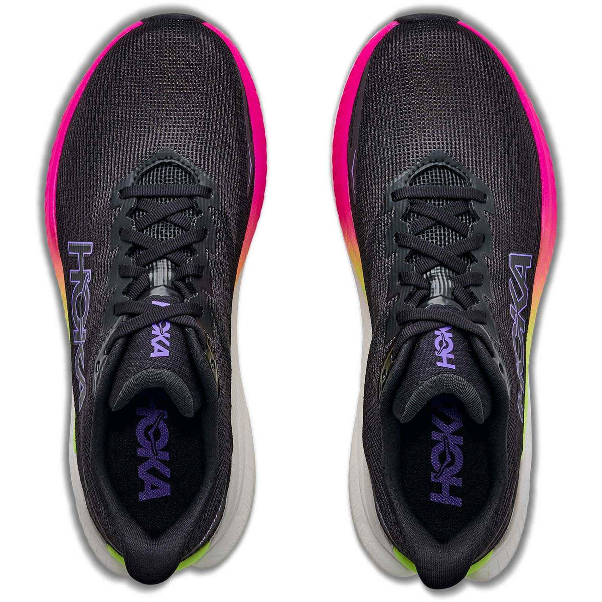Hoka Mach X 3 Womens Black Neon