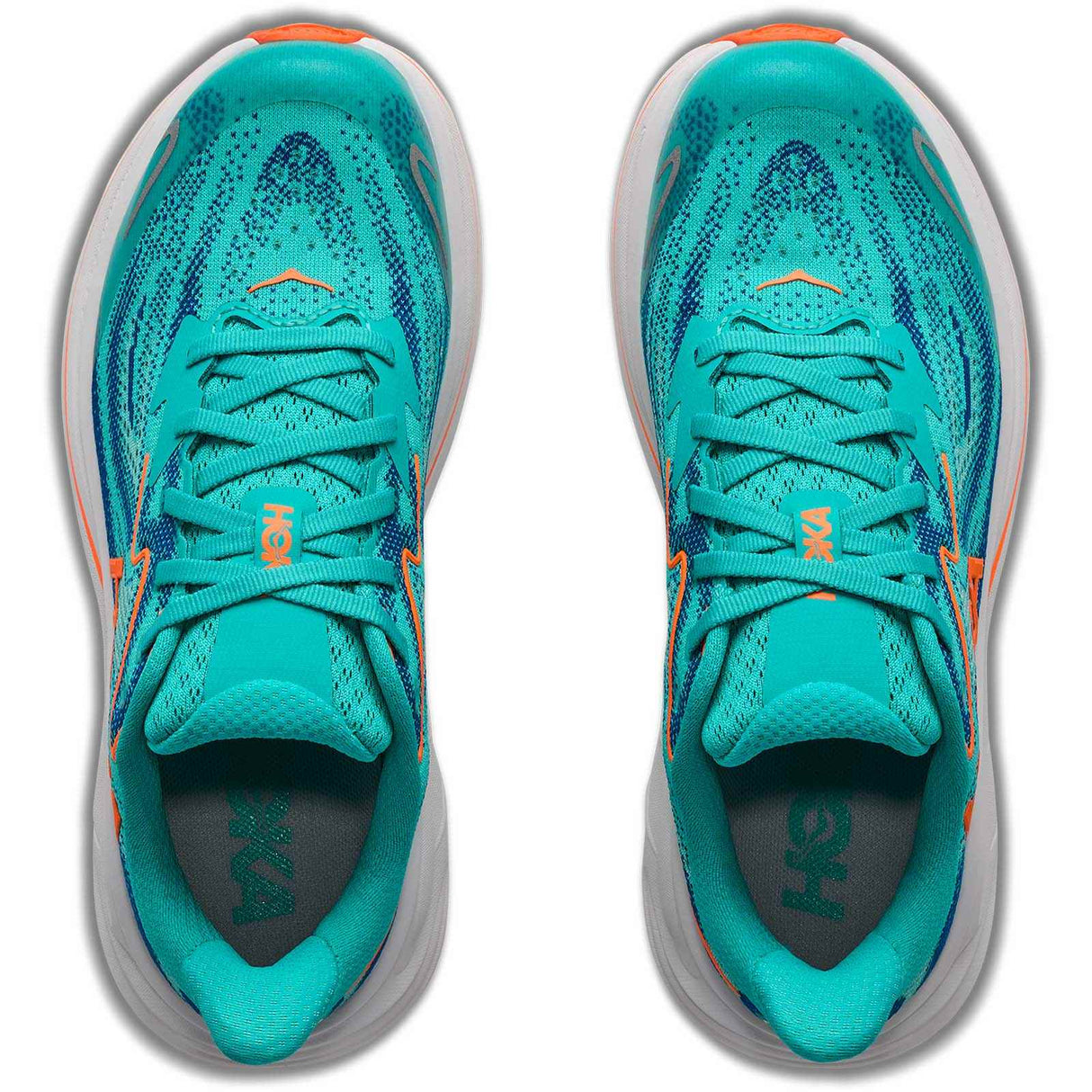 Hoka Cliften 10 Kids Night Glow Blue