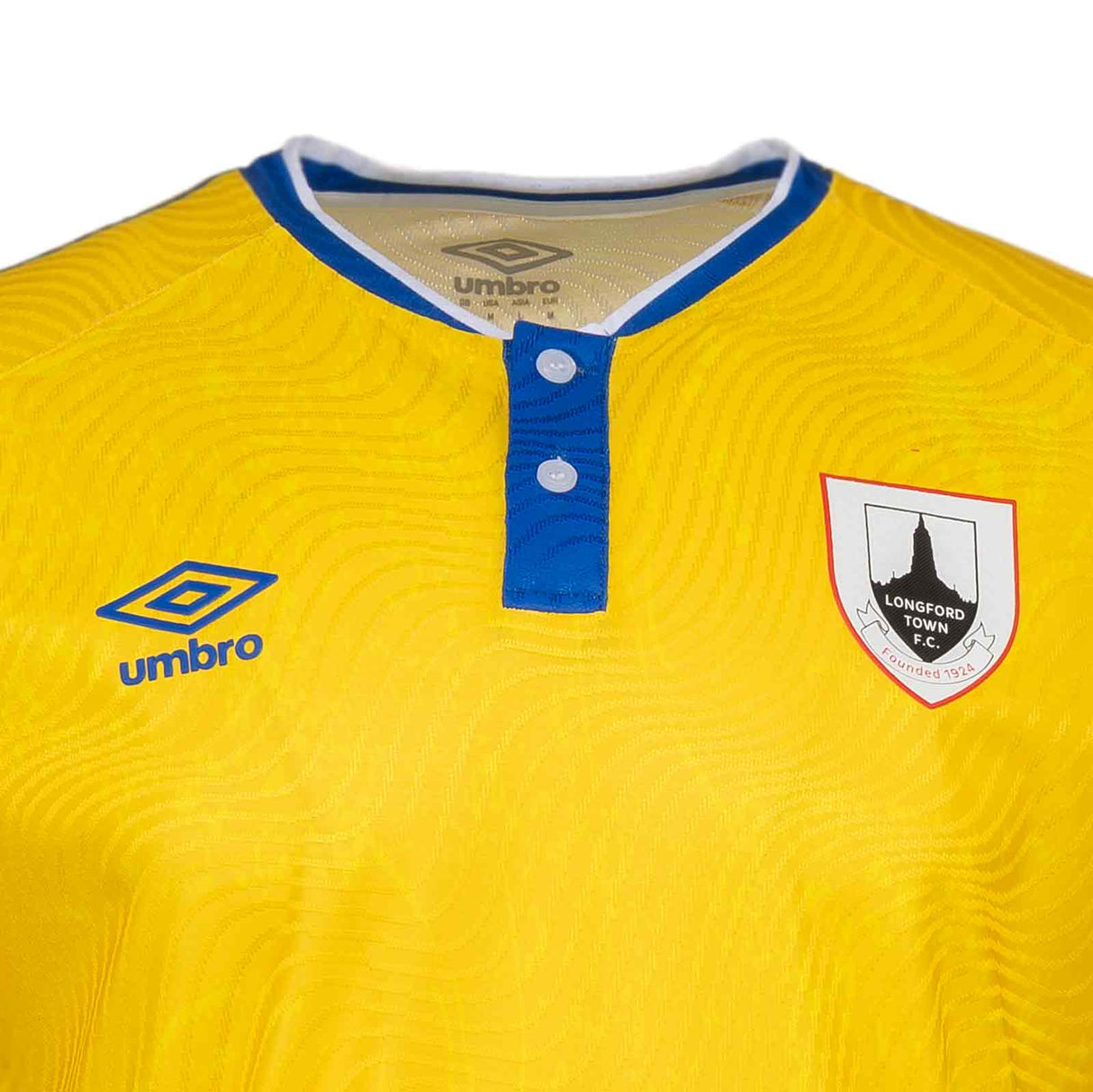 Umbro Longford Town FC 26 Away Jersy Ylw
