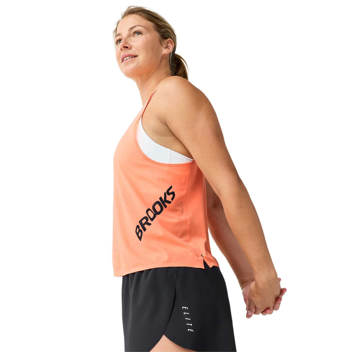 Brooks Wmns Hyperion Elite Singlet Orang