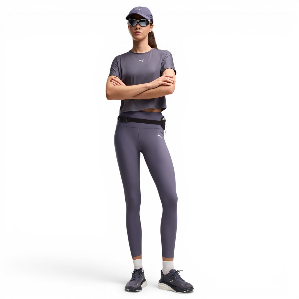 Puma W Run BrightStride Cloudspun Tee Nv