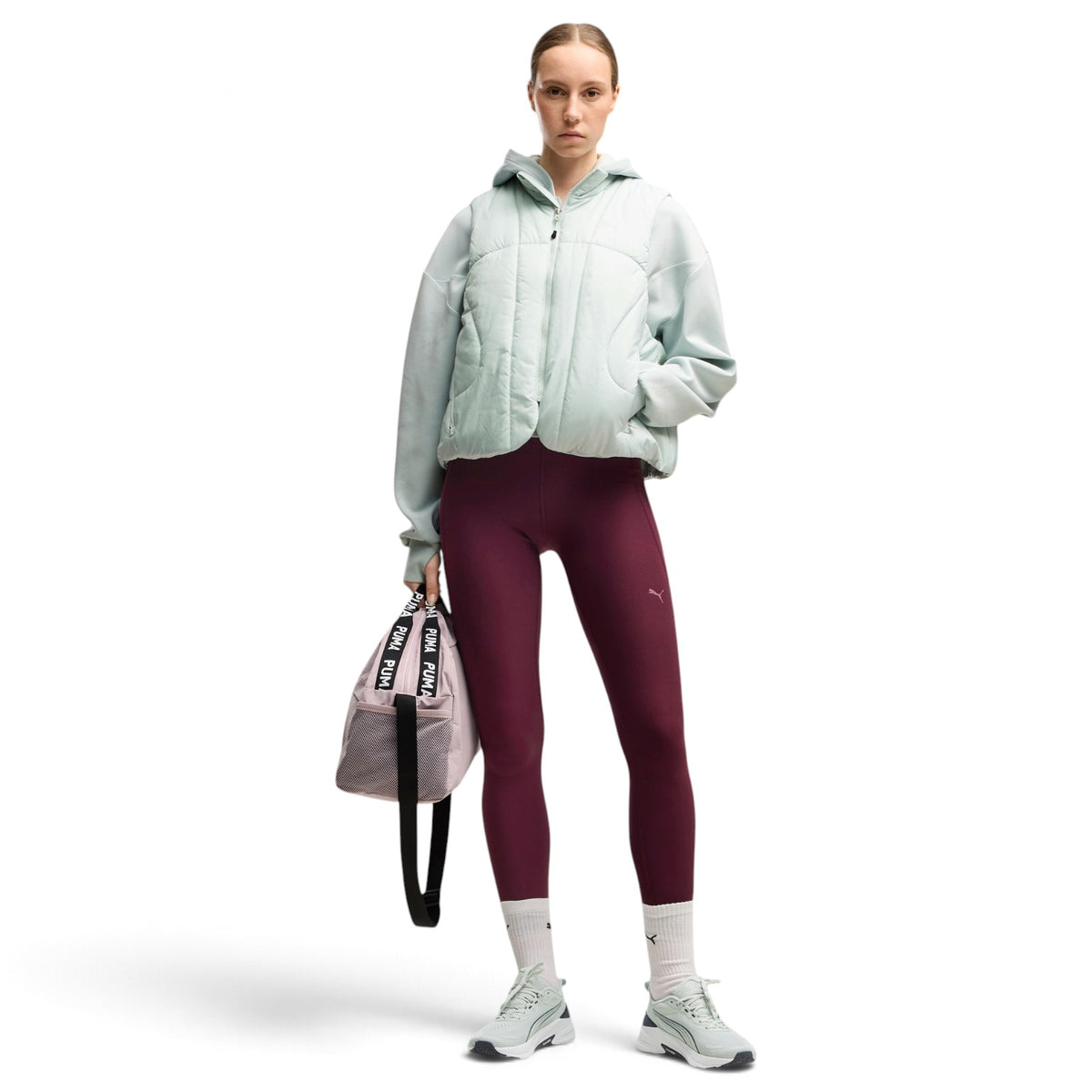 Puma CLOUDSPUN Womens High-Waist Full-Length Tights