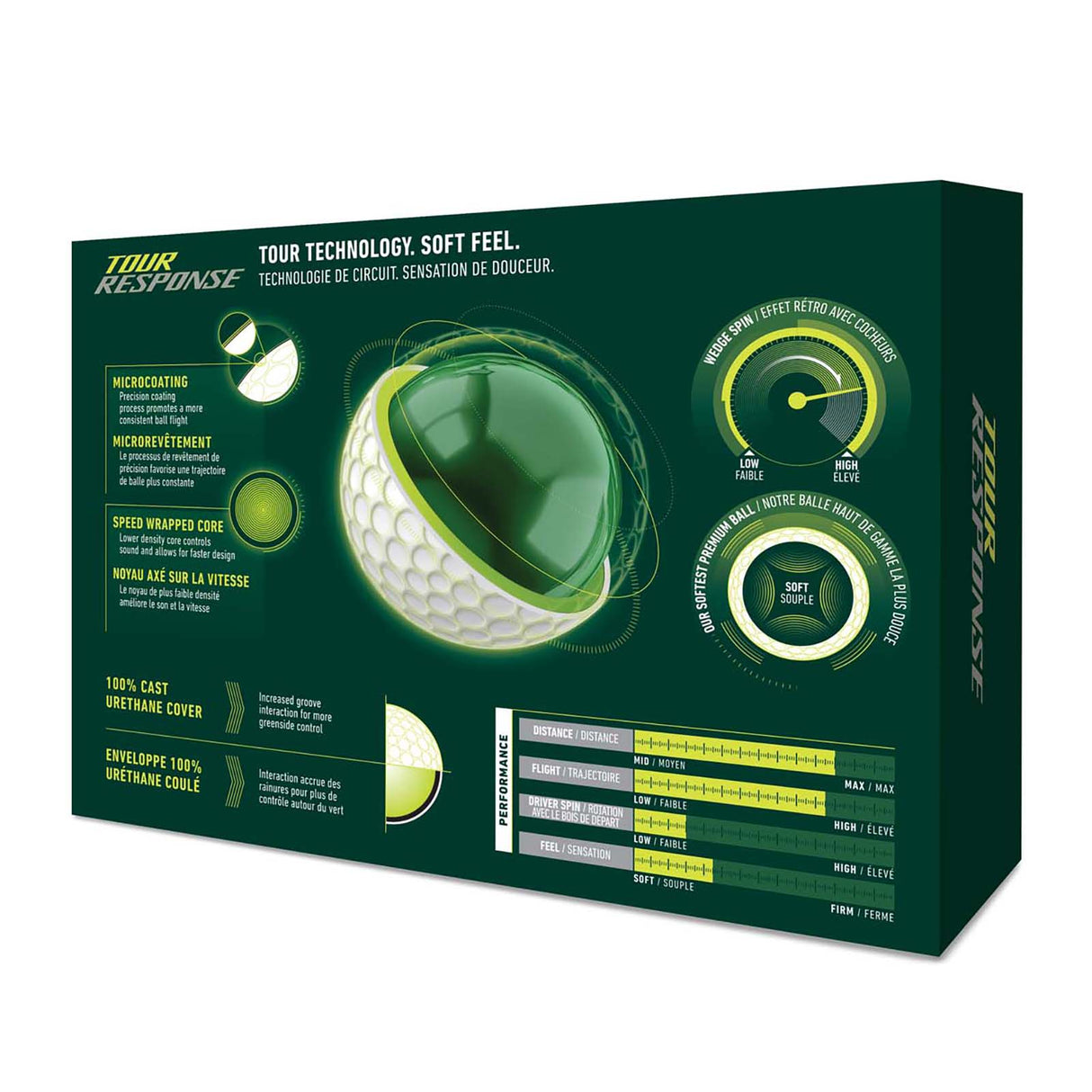 Taylormade Tour Response 26 Golf Ball Wh
