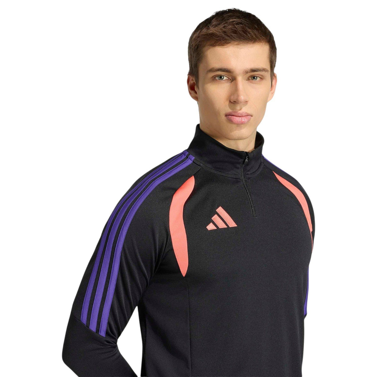 adidas Mens Tiro 26L Half Zip Top Black