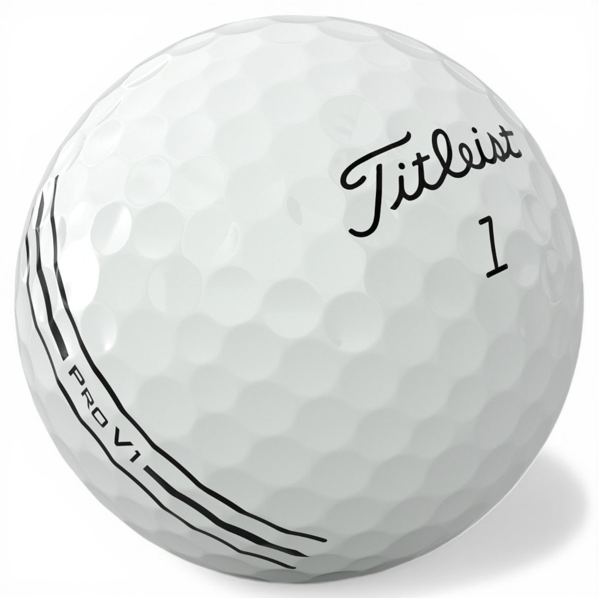 Titleist PRO V1 AIM Dozen Golf Ball Wht