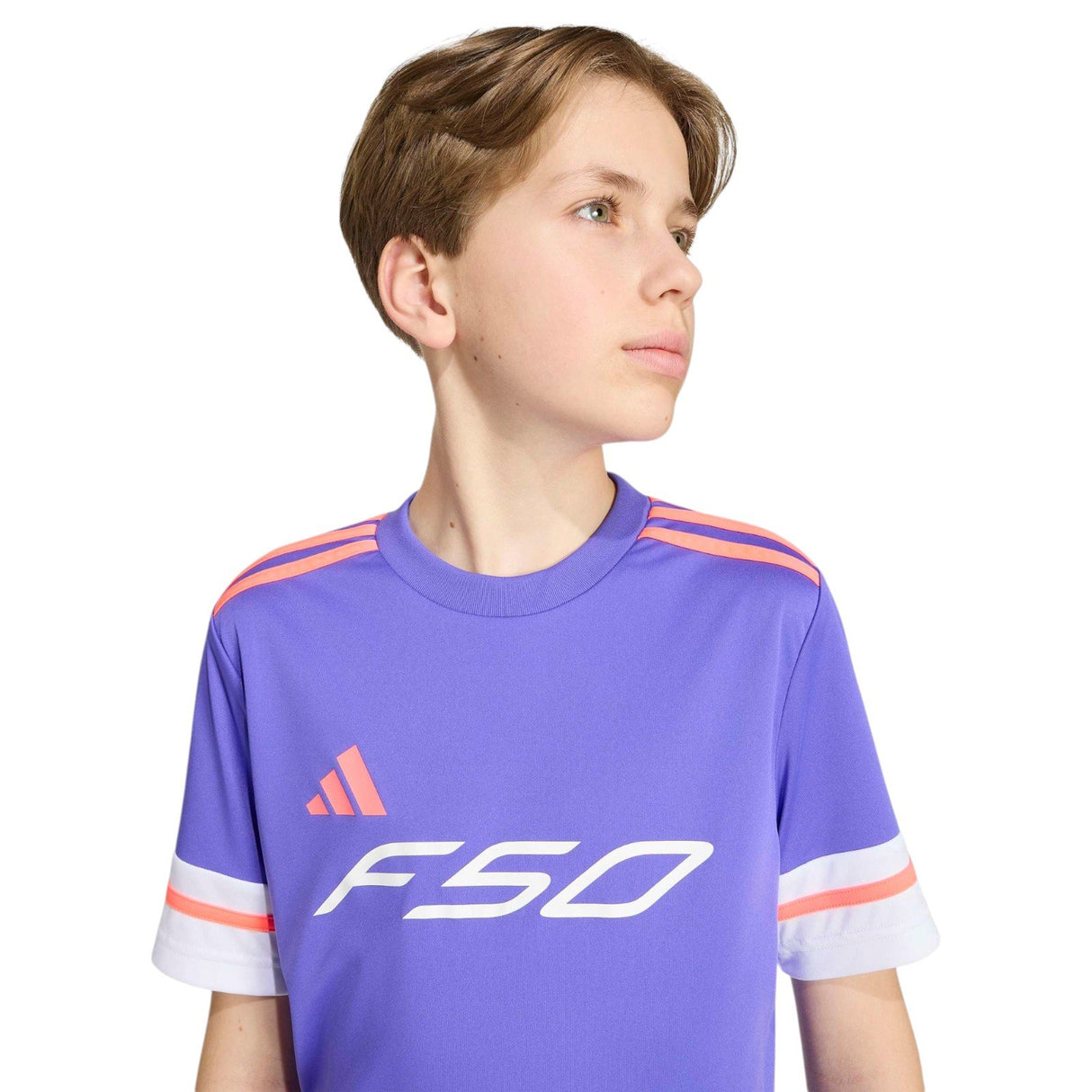 adidas Kids F50 JSY Tee Blue
