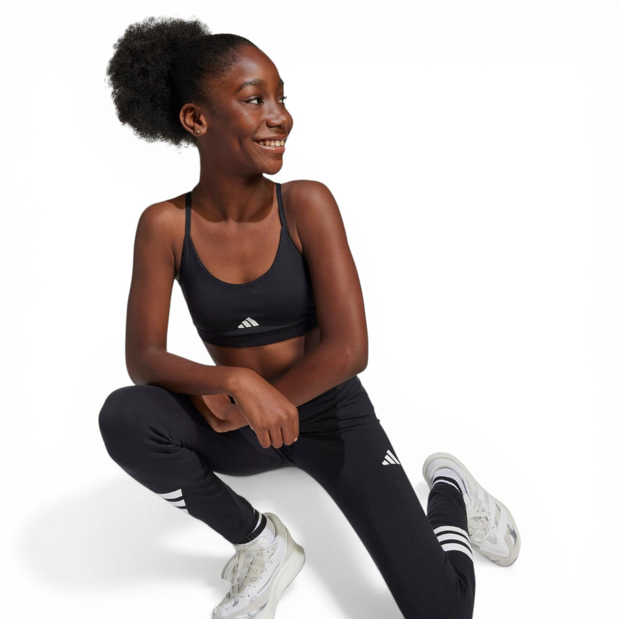 adidas Girls JG ESS Bra Black