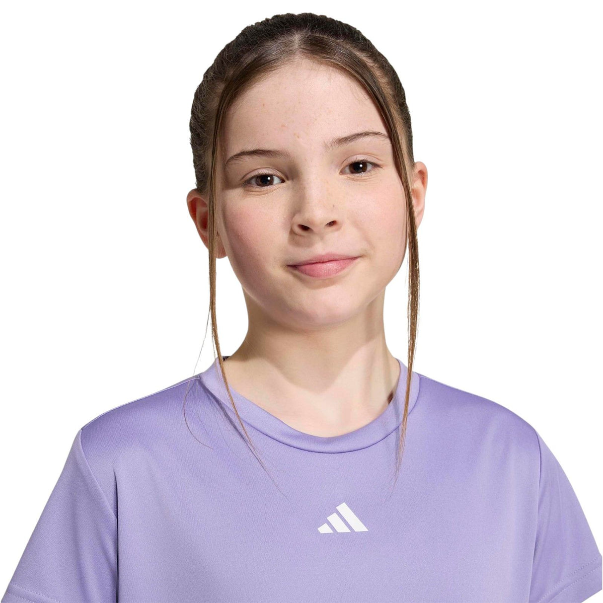 adidas Girls JG TR ES T-Shirt Purple
