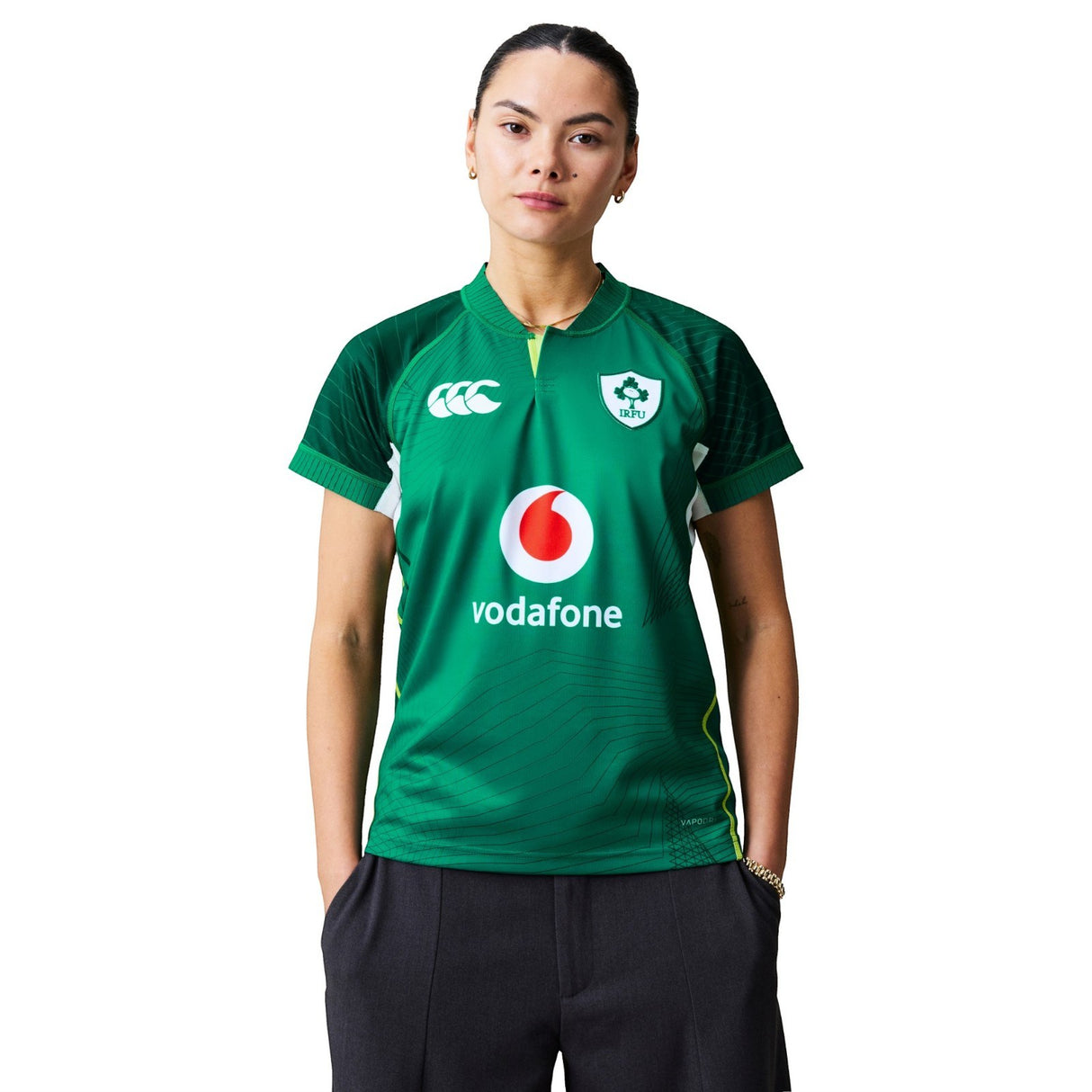 Canterbury IRE Wmn Home Pro Jsy 26 Green