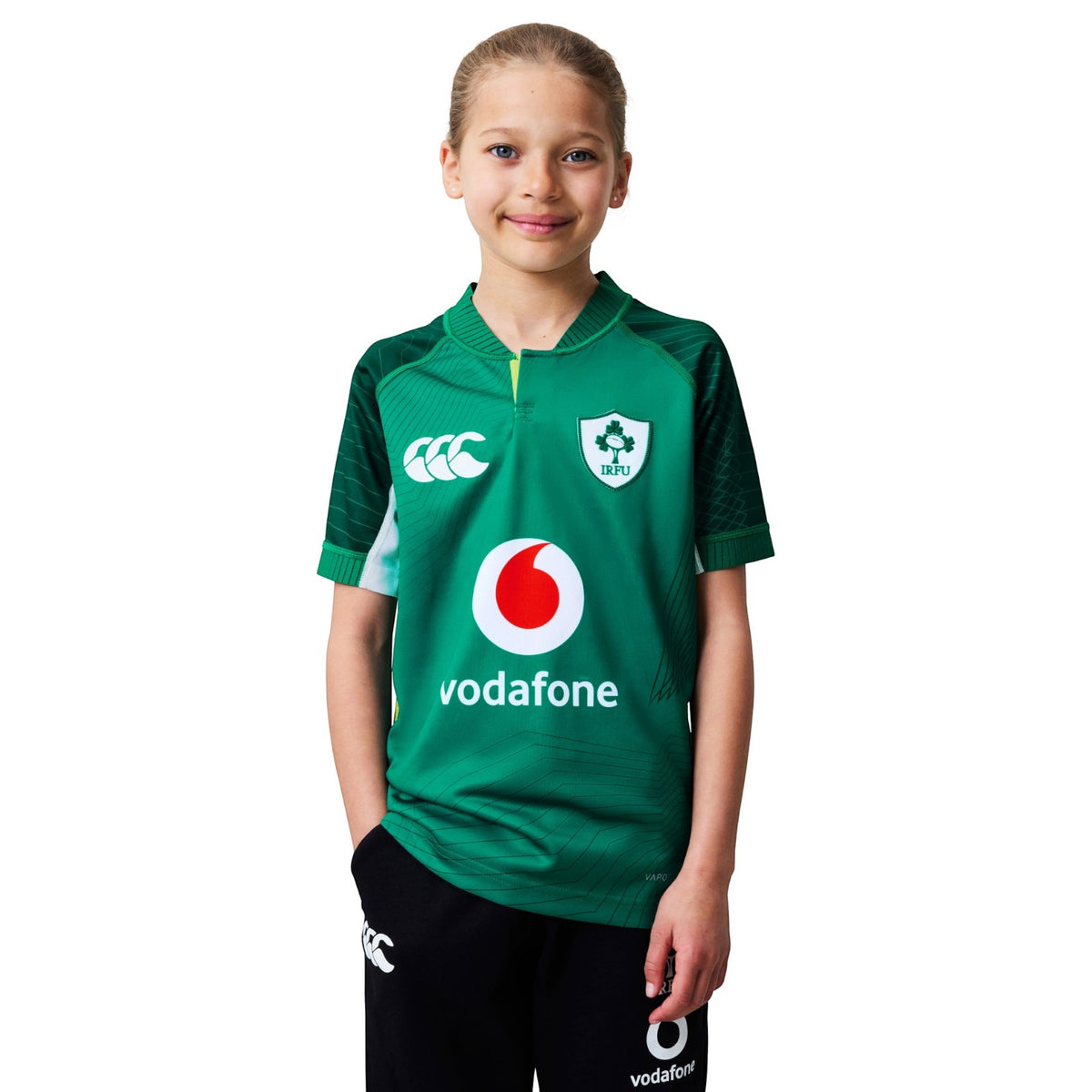 Canterbury IRE Jr Kid Hom Pro Jsy 26 Grn