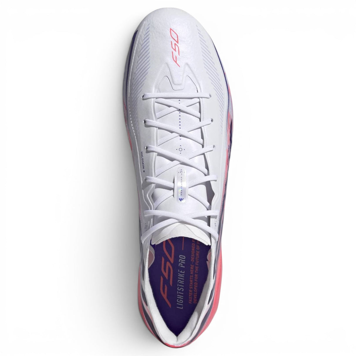 adidas F50 Hyperfast Elite FG White