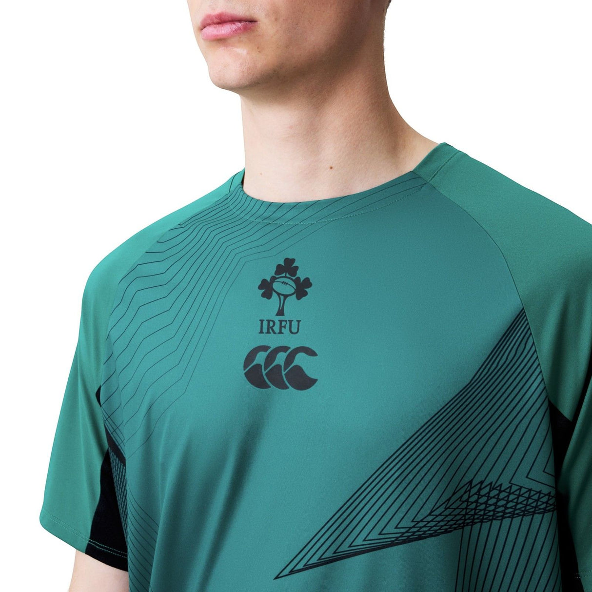 Canterbury IRE S LightT Trng Tee 26 Grn