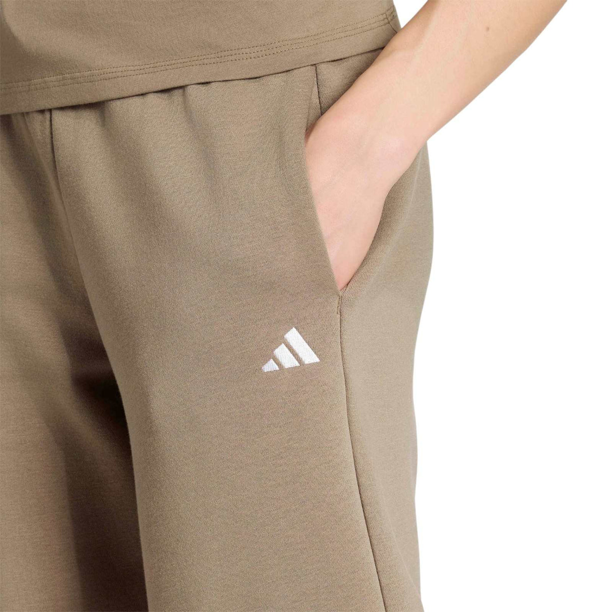 adidas Womens SL FC Pants Brown