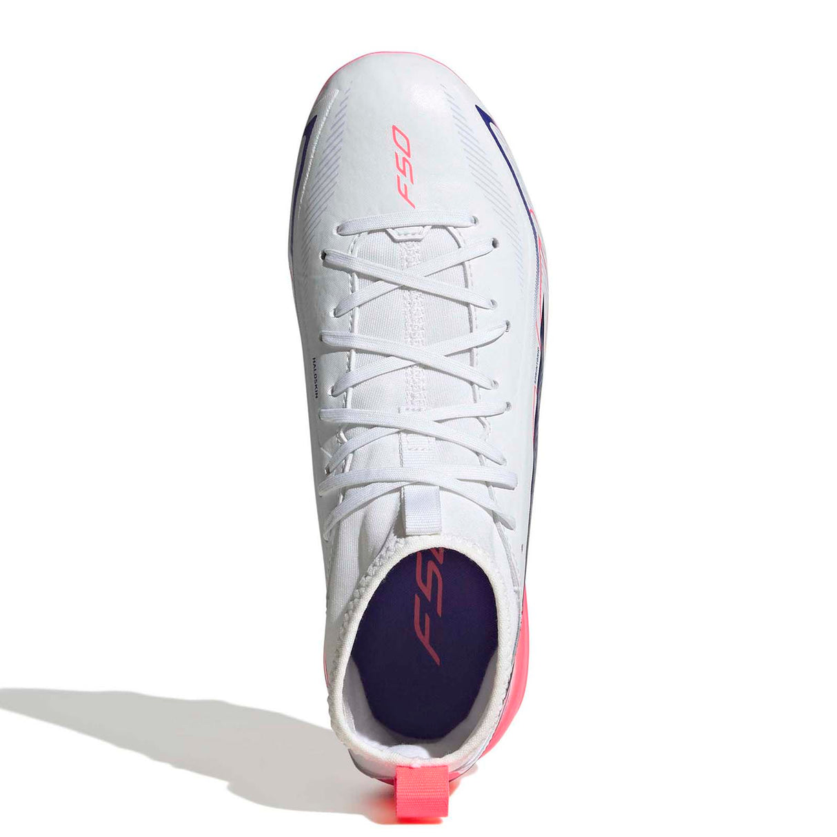 adidas Kid F50 Hyprfst League Mid FG Wht