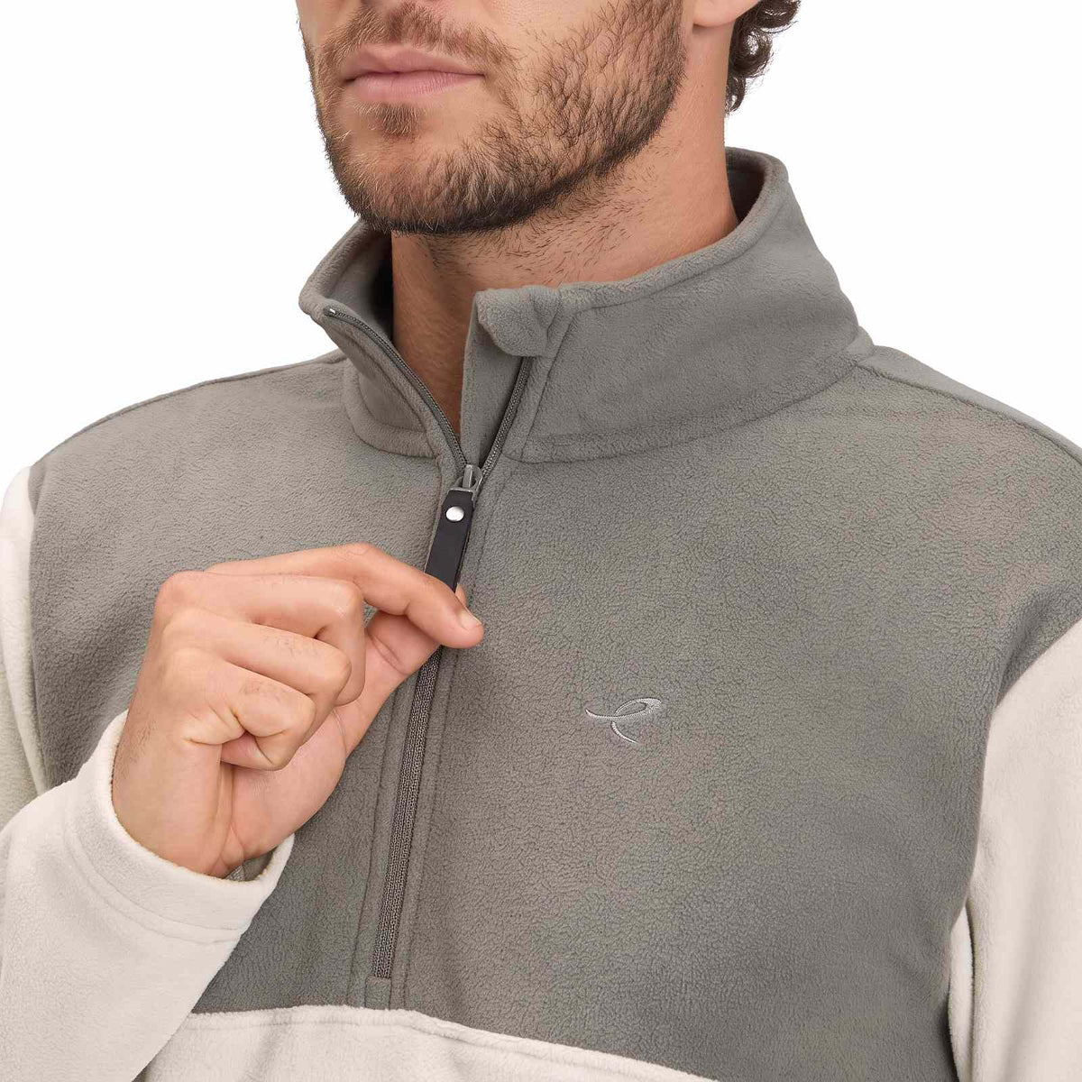Energetics Amos II Mens Regular-Fit Fleece Half-Zip