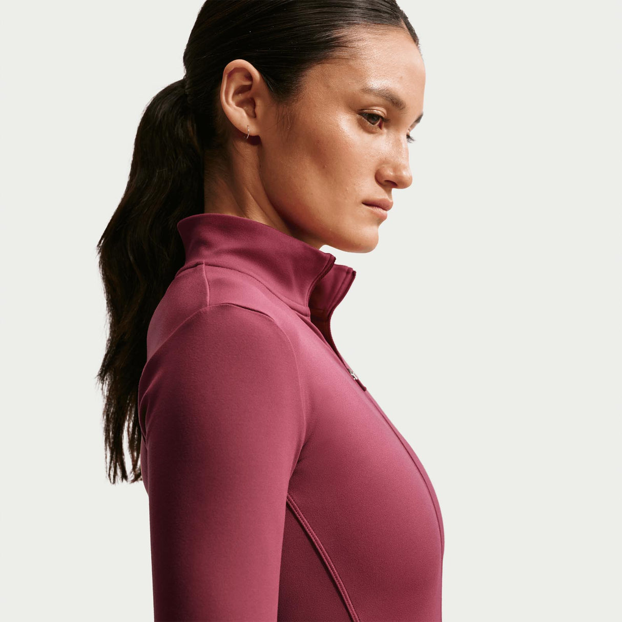 Nike One Fitted Womens Dri-FIT Full-Zip Jacket
