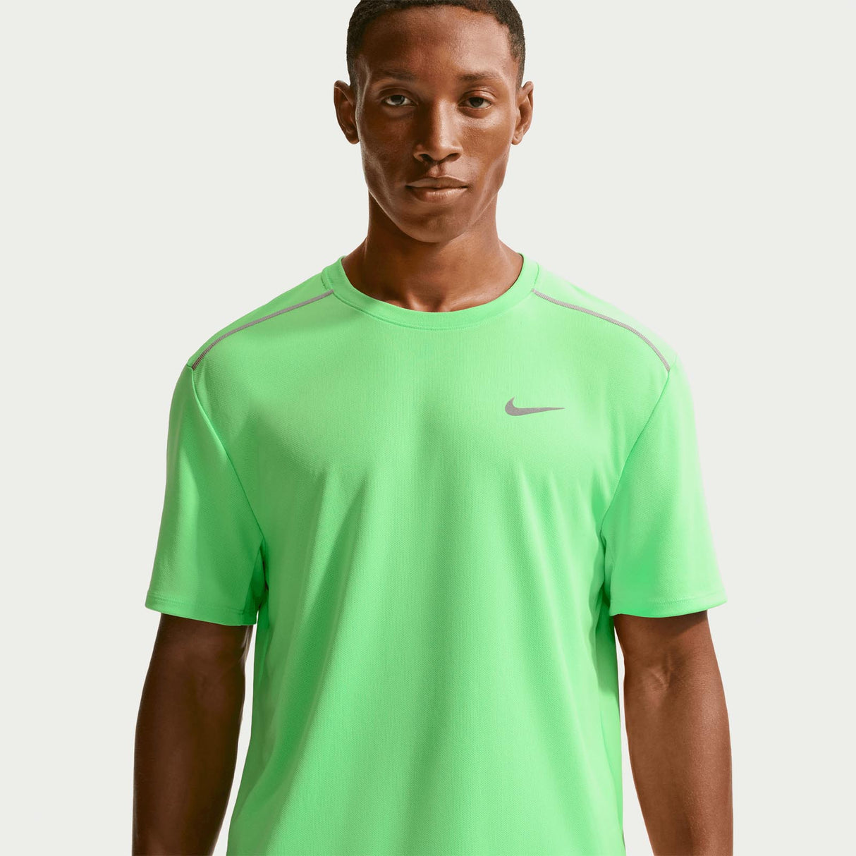 Nike Mens DF UV Miler SS Top Green