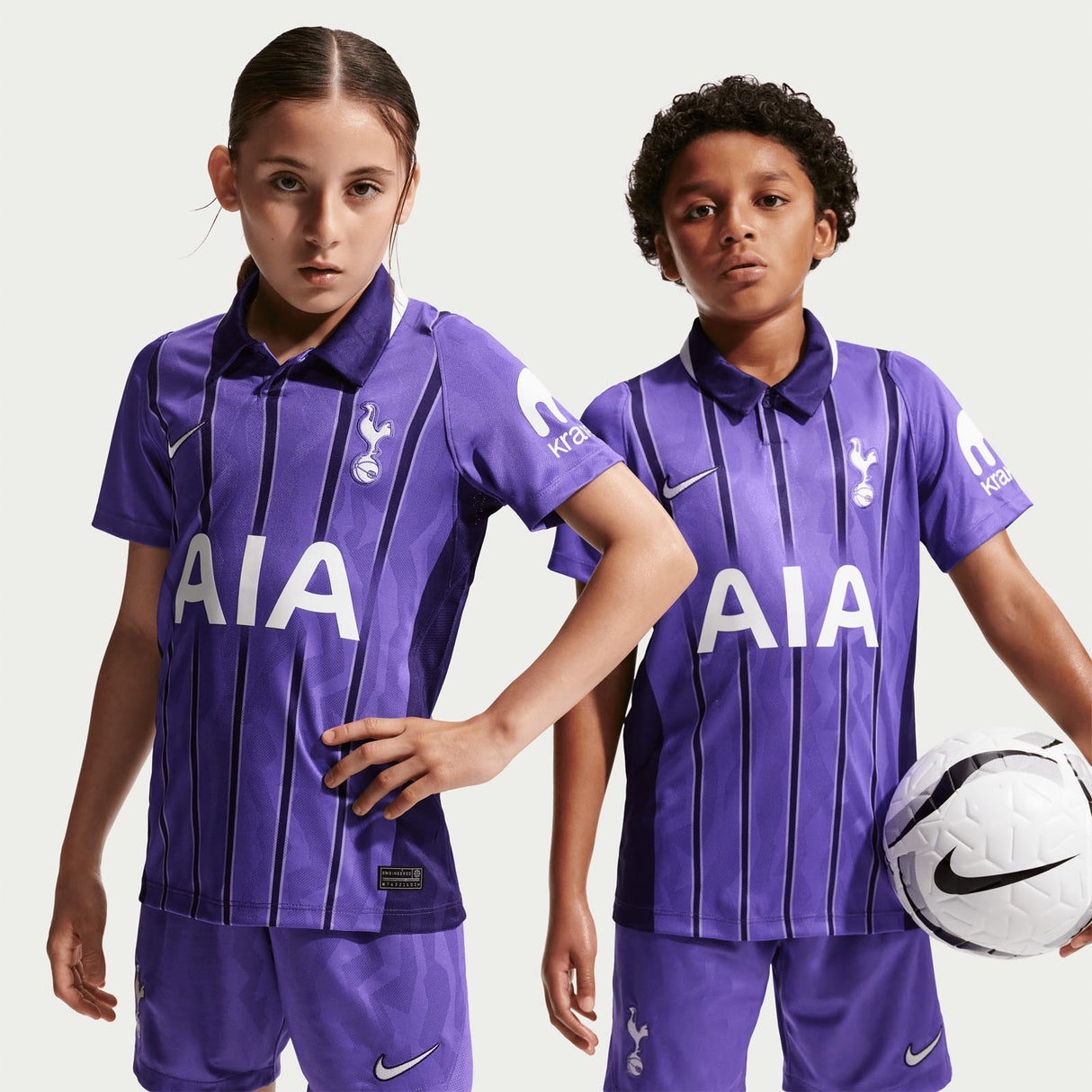 Nike THFC 26 Kids Third Jersey Puple